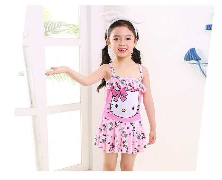 Đồ bơi bé gái 3-4-5-6-7 tuổi Đồ bơi trẻ em cho bé gái Đồ bơi váy công chúa nhỏ dễ thương - Bộ đồ bơi của Kid bikini cho bé gái