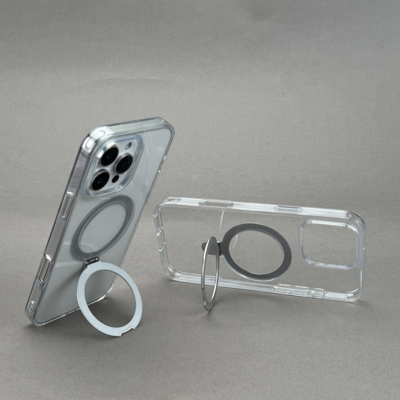 Magnetic Stand Phone Case for iPhone 17 New Model Niche Protective Case for Women 16 Pro Anti-Drop Full Coverage Apple 15 Protective Case