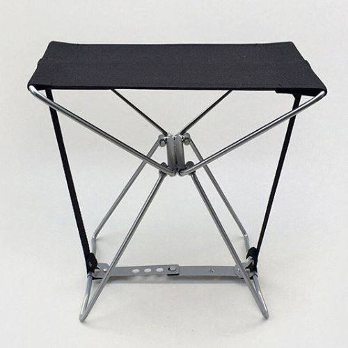  Chair 1] Japanese imports multipurpose light and heavy camping folding chair stool Mazar black camouflage color-Taobao