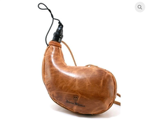 Pot 1] Original imported Spanish century-old classic handmade leather kettle water bag jug