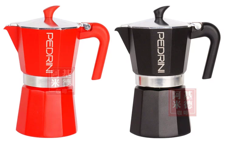 Pedrini CAFFE MOKA Mocha Pot Home Ý Ý Máy pha cà phê Mocha đậm đặc - Cà phê ly uống cafe