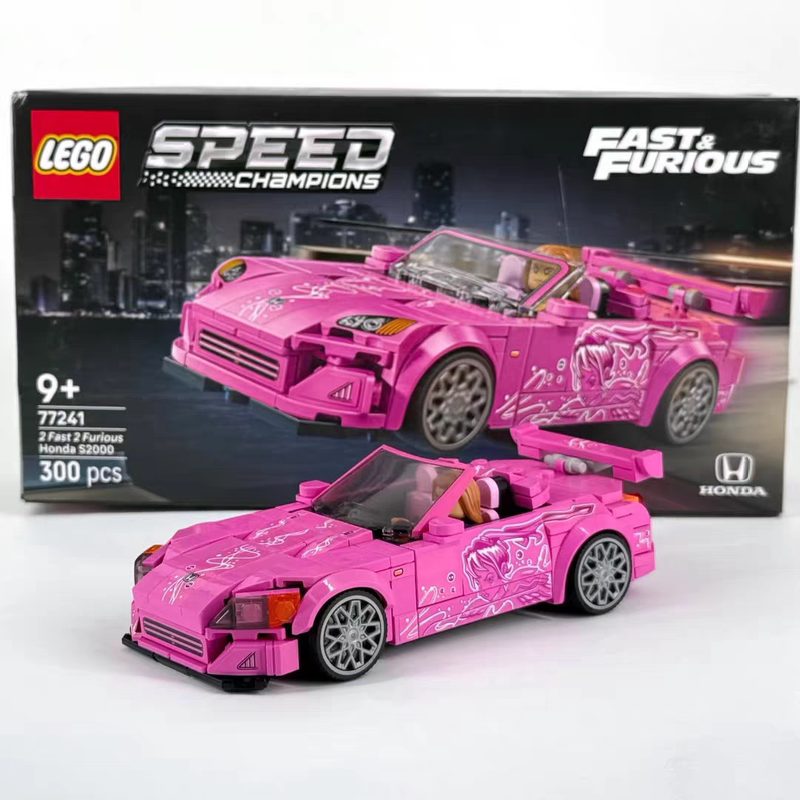 Lego 77241 Fast and Furious 2 S2000 Super Racing Series Luxury Sports Car Building Blocks Lego 77241 Fast and Furious 2 S2000 Super Racing Series Luxury Sports Car Building Blocks