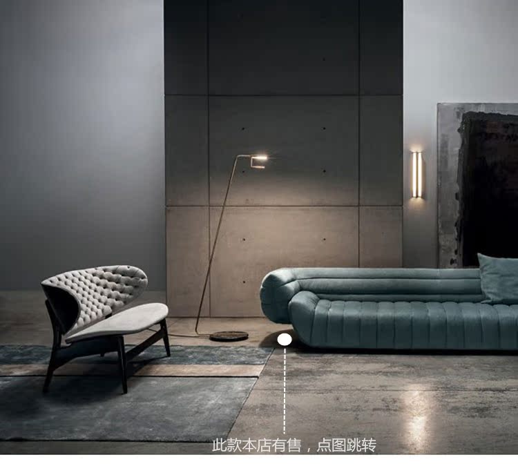 Trong nhà mềm thiết kế ghế đồ nội thất baxter túi sofa đơn tựa lưng giải trí thanh phân - Đồ nội thất thiết kế ghế tròn