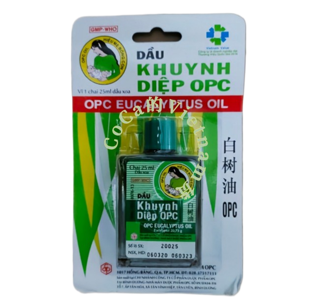 Vietnam external baby massage oil bò protect oil dau khuynh diep opc 25ml