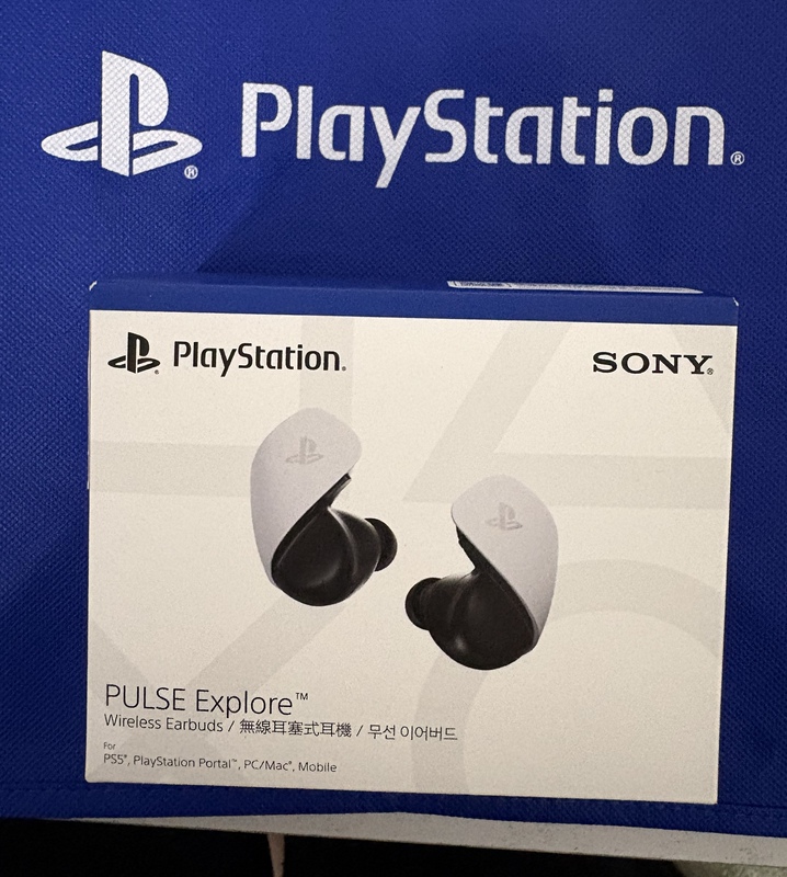 Ready to Ship Hong Kong Version Sony Pulse Explore Wireless In-Ear Headphones/Compatible with Ps5 Console Original