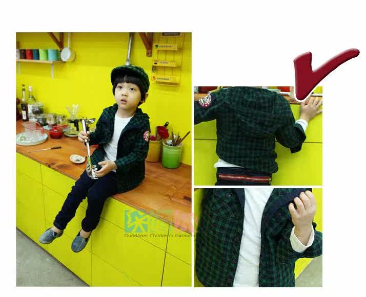 Chemise garcon à manche longue - Ref 2078080 Image 18