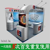 Save time and manpower in communicating with exhibition companies every time you participate in an exhibition Guangzhou booth design and construction