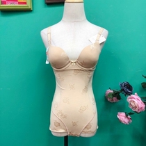 Four seasons can be worn with harnesses detachable with steel ring bra one-piece plastic sweaters AB cups