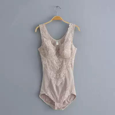 Summer thin underwire bra jumpsuit Women's good quality cut label