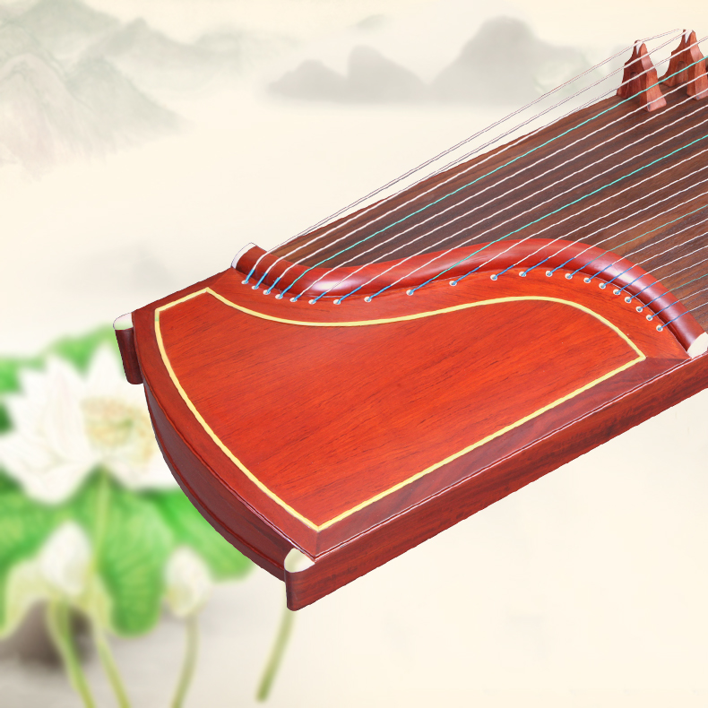 Dayin Xisheng Tongyun musical instrument solid wood performance collection-level guzheng rosewood material plain surface