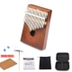 17 giai điệu đàn piano ngón tay cái bằng gỗ Acacia Caringba Người mới bắt đầu chơi đàn piano ngón tay Kalimba Nhạc cụ Kalimba - Nhạc cụ phương Tây