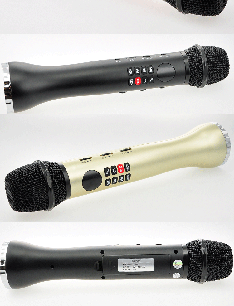 mic thu âm livestream CÔNG CỤ HẠNH PHÚC Hạnh phúc kèm theo L-598 micro tạo tác bài hát K quốc gia không dây mic c11