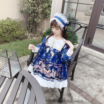 The girl Lolita princess dress autumn 2021 new fashionable Net Red Girl dress childrens dress