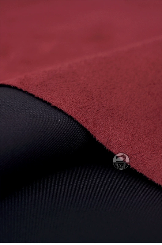 Mùa thu và mùa đông của da lộn composite cảm thấy dày áo khoác mềm túi vải thủ công DIY bán hết mà không bồi thường