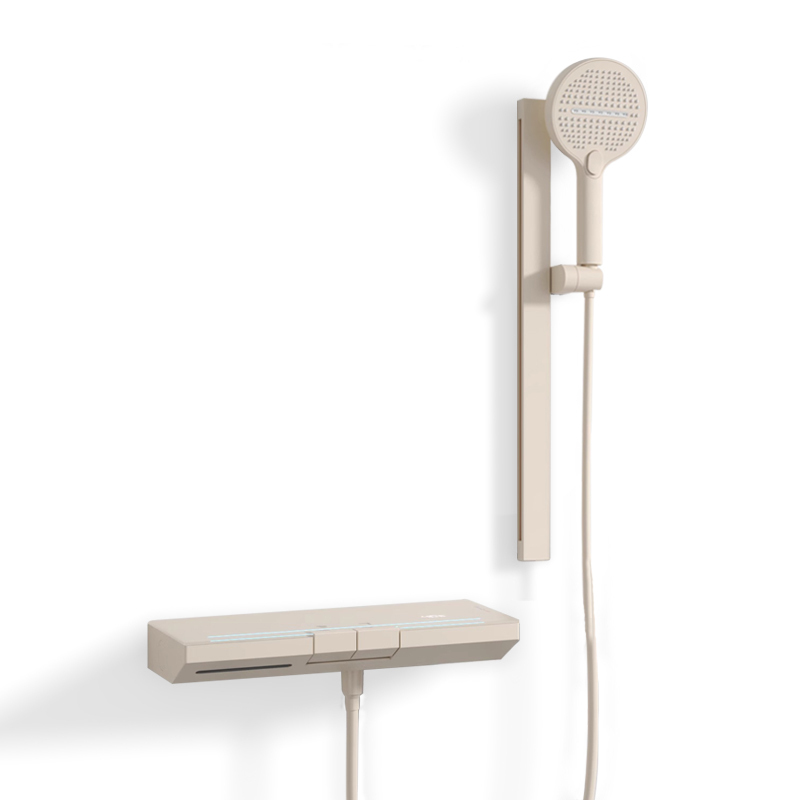Conch Shell | Minimalist Bathroom Topless Shower Set Bathtub Waterfall Faucet with Five-Function Water Outlet
