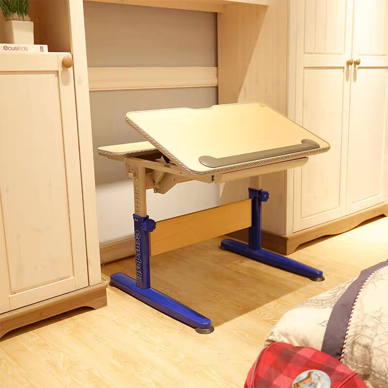 (Cloud Rock) ecus Yeckath functional book table and chairs Children's book table and chairs adjustable 85cm hand-pulled version book