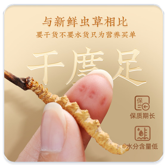 Yunnan Baiyao Cordyceps Official Flagship Store Cordyceps Health Tea Genuine Broken Grass Dried Goods