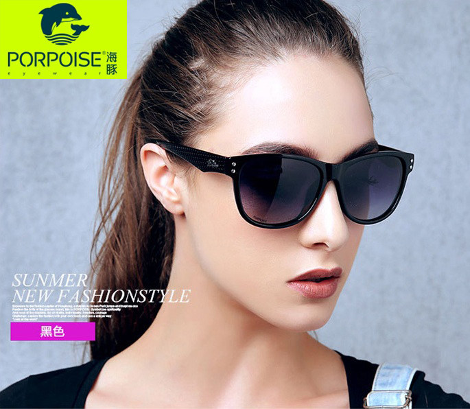 Dolphin new polarized sunglasses male driver driving HD comfortable retro sunglasses riding sports glasses 3310