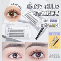 unny fake eyelash female natural emulation single tuft small devil fairy fur grafting suit yourself to pick up new hand special