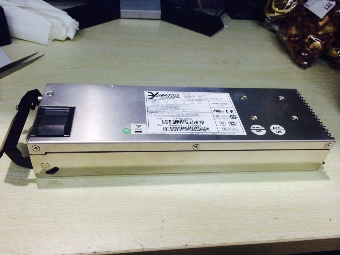 Original 3Y YM-7381C 380W hot-swappable server redundant power module YH-7761 A power supply