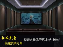 Dr Yin private theater wall-mounted module solution two