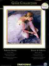 Dim35181 ballerina girl cross stitch diagram redraw source file XSD