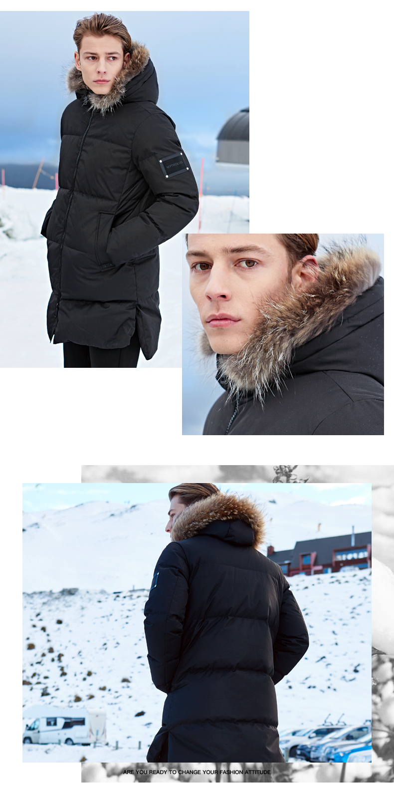 Blouson homme SEPTWOLVES    en Polyester - Ref 3120209 Image 13