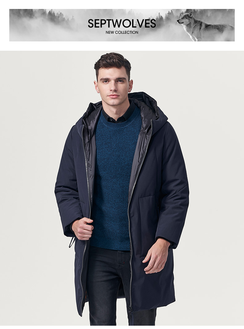 Blouson homme SEPTWOLVES    en Polyester - Ref 3120044 Image 8