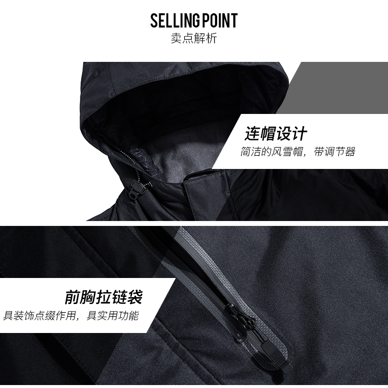 Blouson homme SEPTWOLVES    en Polyester - Ref 3123205 Image 11