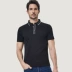 Áo thun nam tay ngắn bảy màu nam 2019 hè màu sắc trẻ trung thời trang kinh doanh ve áo polo xu hướng quần áo nam - Polo áo khoác polo Polo