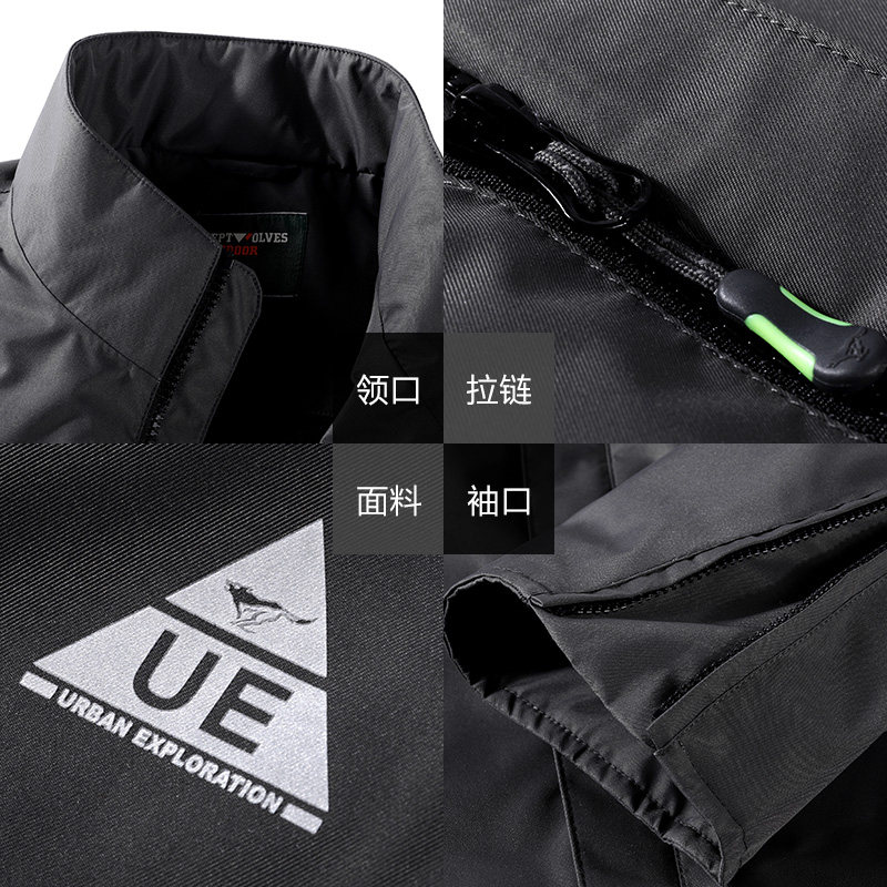 Blouson homme SEPTWOLVES    manches longues en Polyester - Ref 3118451 Image 3