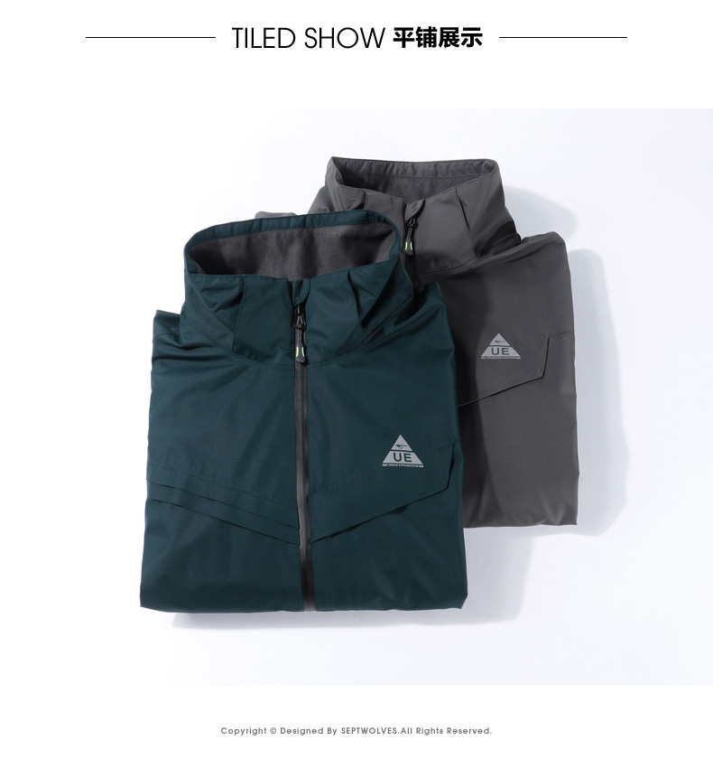 Blouson homme SEPTWOLVES    manches longues en Polyester - Ref 3119019 Image 24