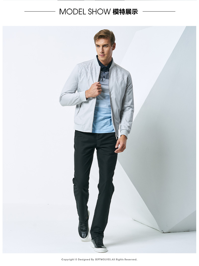 Blouson homme SEPTWOLVES    manches longues - Ref 3117858 Image 41