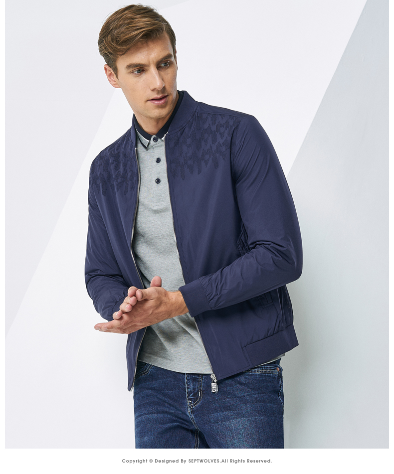 Blouson homme SEPTWOLVES    manches longues - Ref 3117858 Image 37