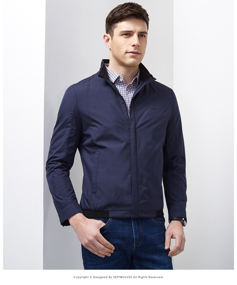Blouson homme SEPTWOLVES    manches longues en Polyester - Ref 3118018 Image 22