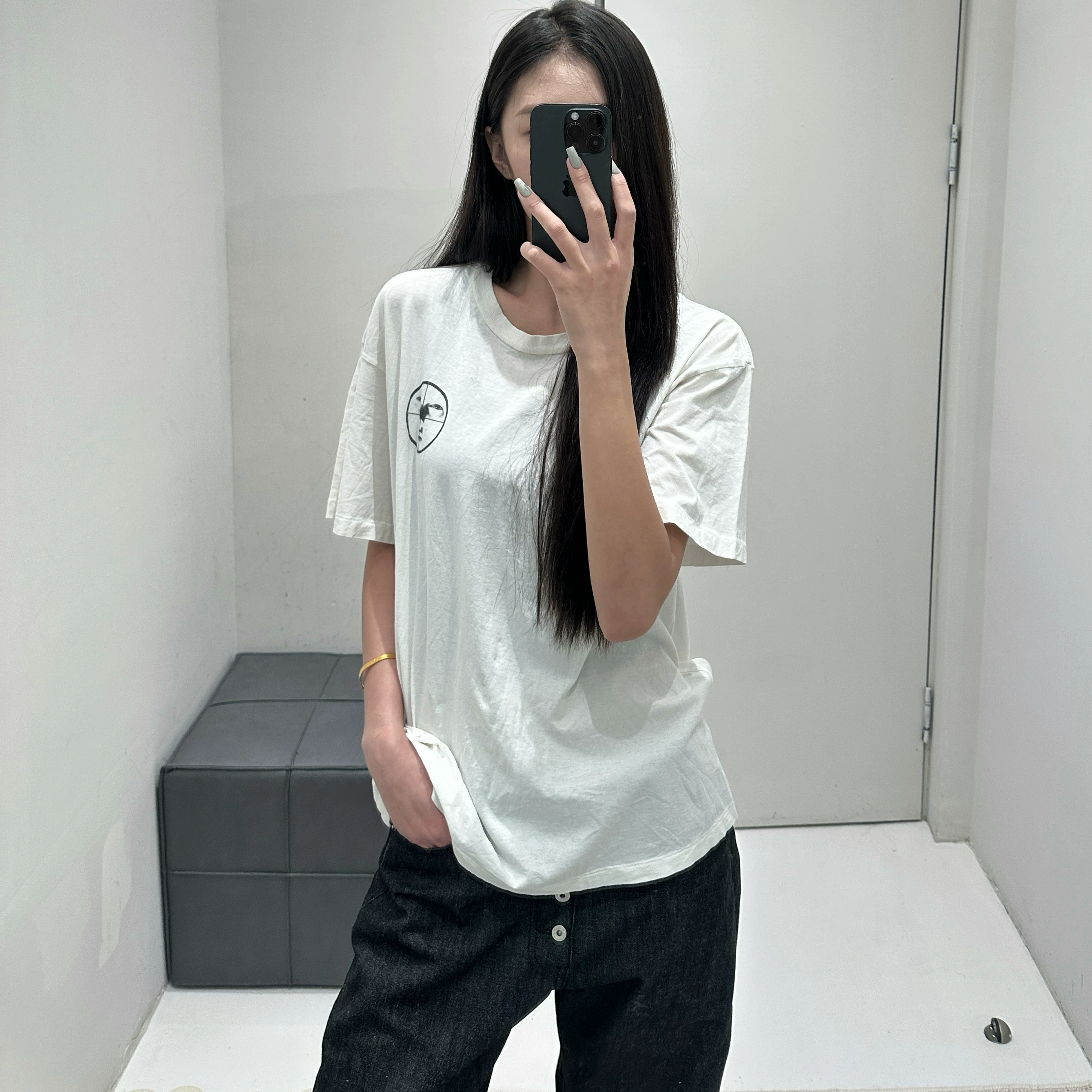 [Готовый запас] Детский (или Enfants Riches Déprimés) ERD Ritual Prayer Print Short Sleeves