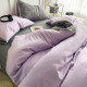 2024 New Three or Four-Piece Set of Pure Cotton Bedding, Duvet Cover, Bed Sheet, Fitted Sheet, Suitable for All Seasons, Student Dormitory 4
