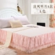 Khăn trải giường Huang Bo Simmons Khăn trải giường Bed Bed 1.8 Bed Cover Bed Lily Single Piece Bed Dress Lace Bed Cover 1.5 * 1.9 - Váy Petti