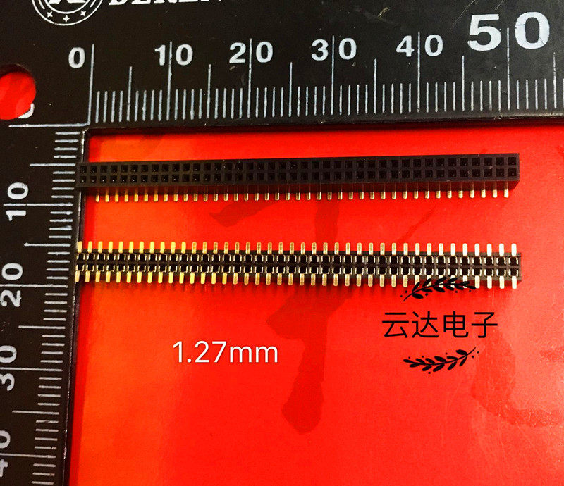 Premium gold plated 1 27mm Double platoon patch base 2 * 40PSMT patch platoon mother 2 * 40P table with mother seat 2 * 40