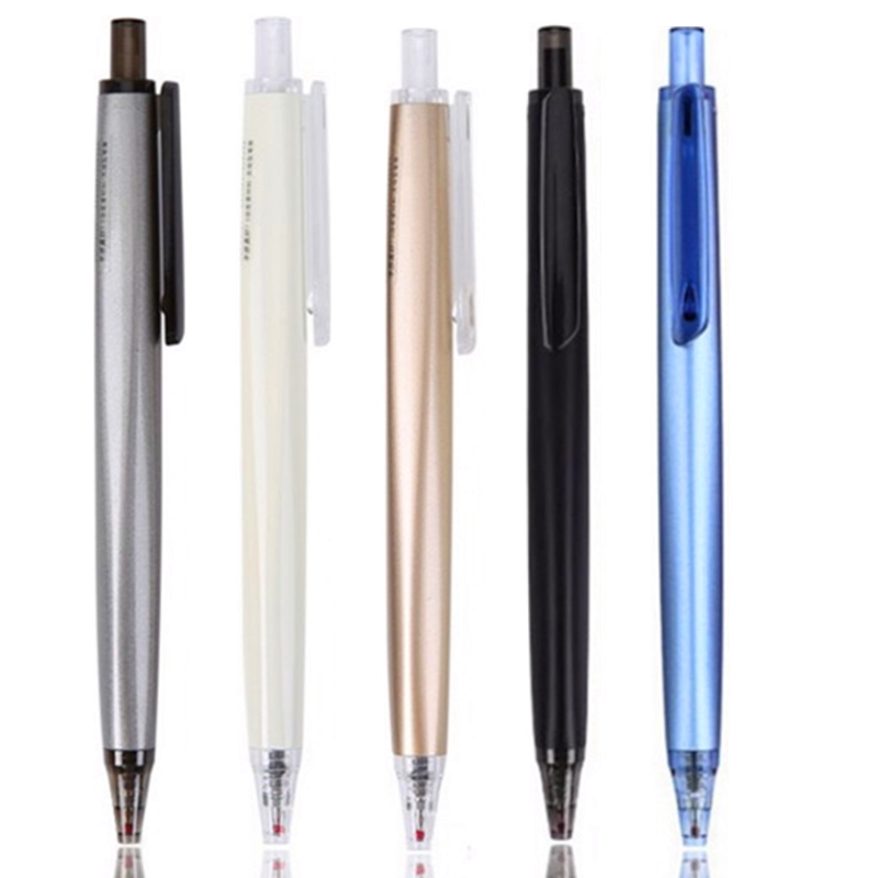 Morning Light Student Exam Heavy Hand Feel Triple High Density Material Superior Matt Baking Varnish Frosted Black Press Action Pen