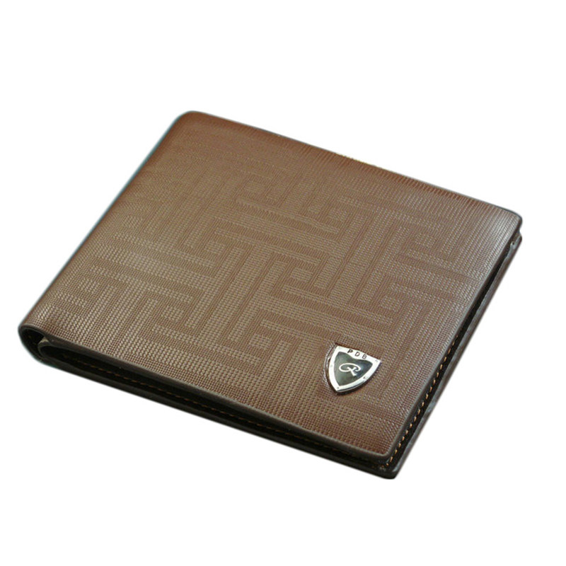 Wallet Men's Short Business Casual Horizontal Vertical Wallet Versatile Multifunctional Card Bag Trend Labyrinth Wallet