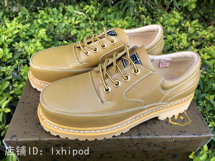 Lijiang Yulong Leather Shoes Low Top Boat Shoes-Low Top Bright Leather-Outdoor Work Boots-Male-Female