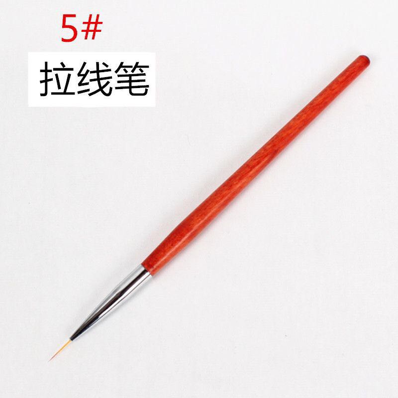 Nail Art Stroke Pen Painted Pen Bút trị liệu Bút Bút Pen Pen Pen Pen Pen Nail Set Set Complete - Công cụ Nail cọ vẽ móng tay