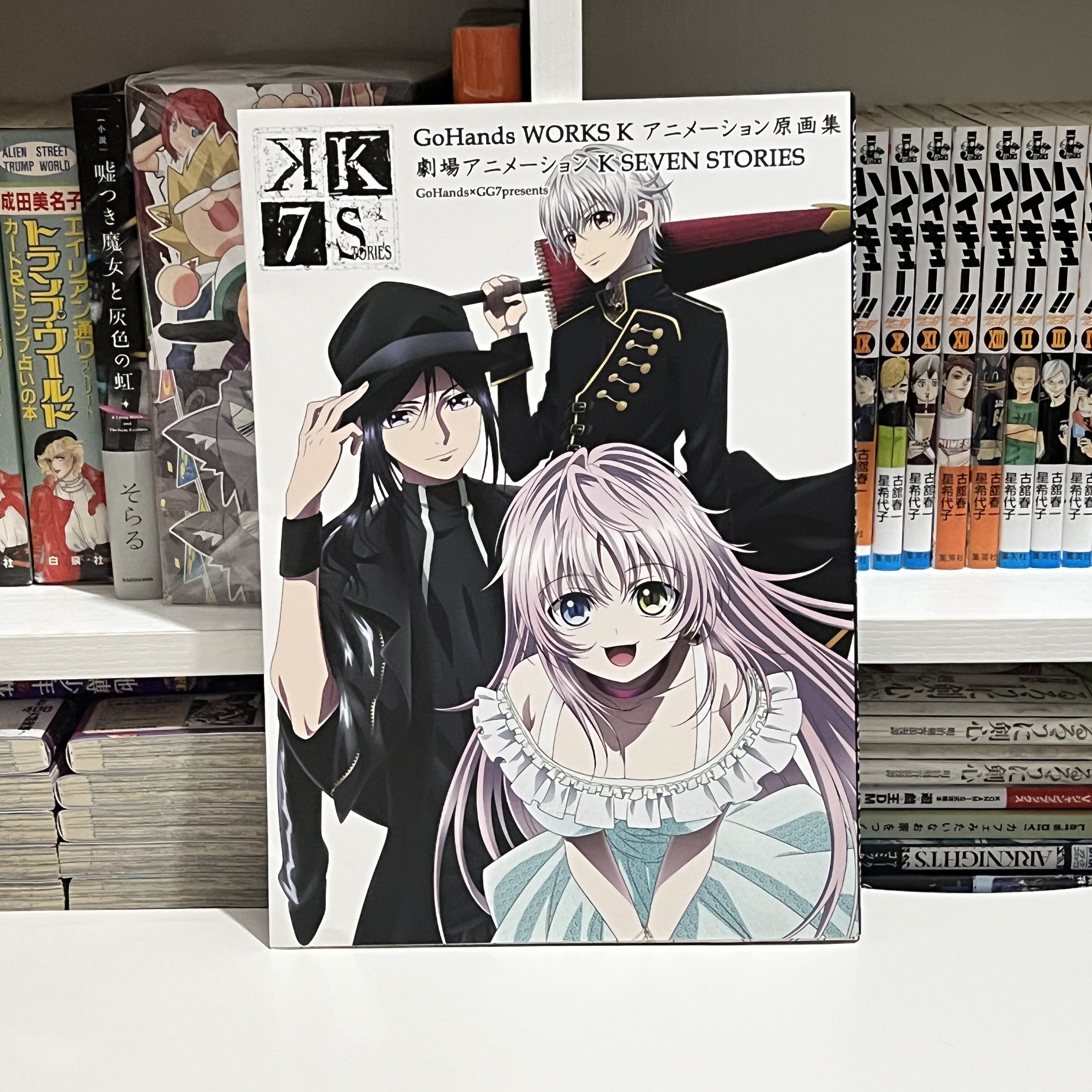 初版 GoHands WORKS K アニメーション原画集 劇場版 K SEVEN 初版 GoHands WORKS K アニメーション原画集 劇場版 K SEVEN