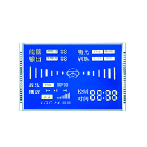 Customize small size LCD segment code screen lcd break code display lcd segment code LCD screen TN screen