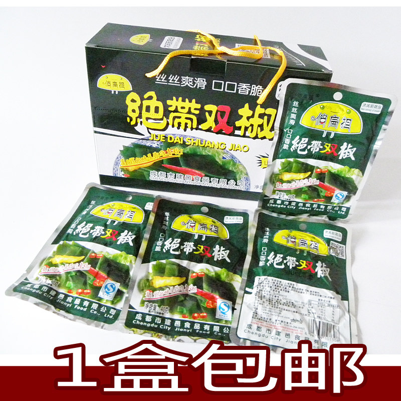  Qiaotan Dried kelp with Double Pepper 40g times 30 packs