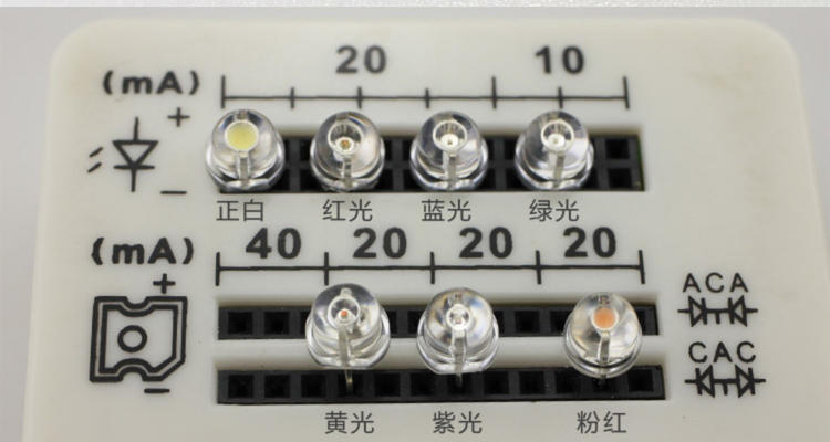 5mm发光二极管 f5草帽白发红光 短脚 led草帽灯珠 1件等于1000PCS