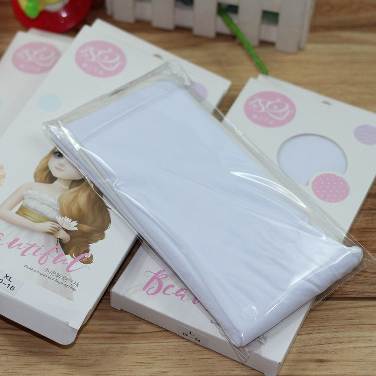 Children's velvet summer thin stockings white dance socks underwear girls long tube stockings four