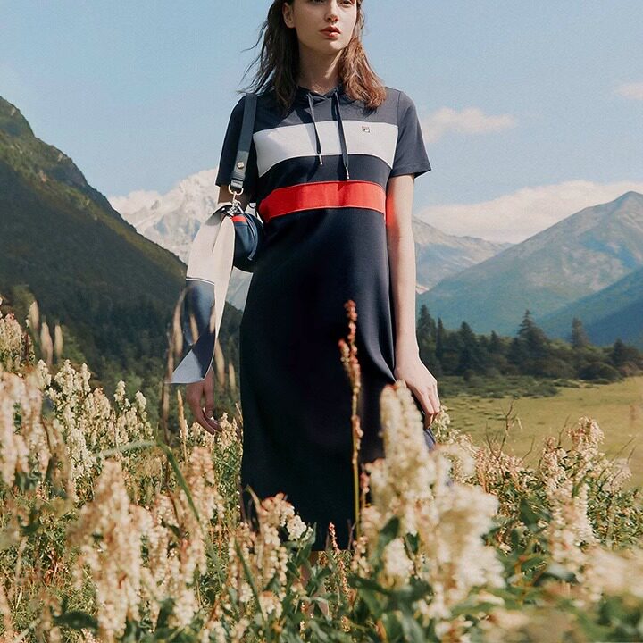 Fila summer women's dress: effortlessly chic, sporty and casual – you'll be  turning heads wherever you