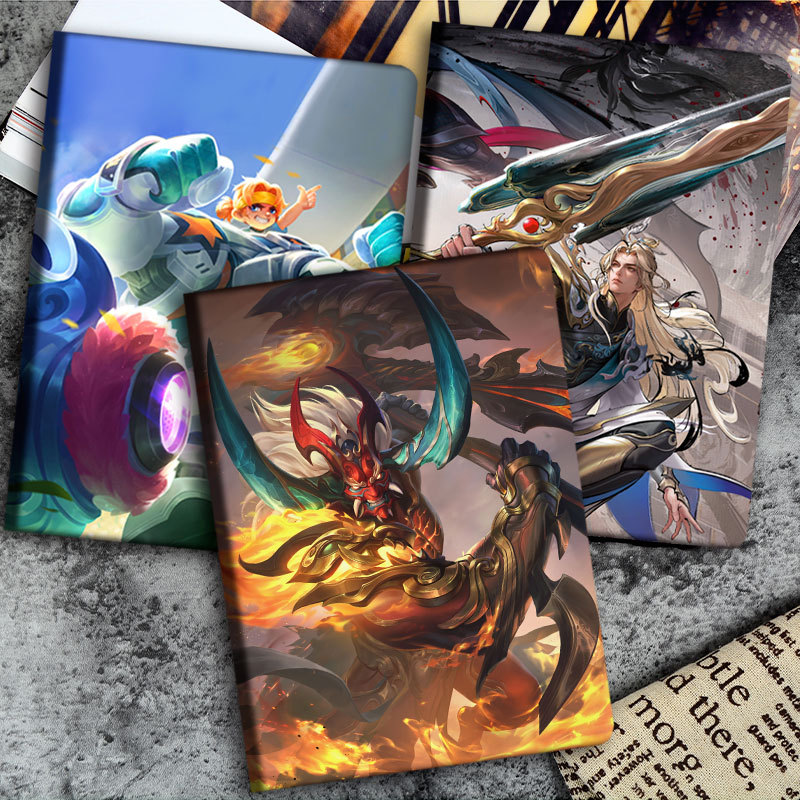 Honor of Kings iPad 2025 Version 11Th Generation Protective Case Liu Chan 789 Apple 10Th Generation Dian Wei Ma Chao 10.2 Li Xin Sun Ce Air 7 Tablet Cover Mini 2345 Lan Game Skin Compatible with Xiaomi 8